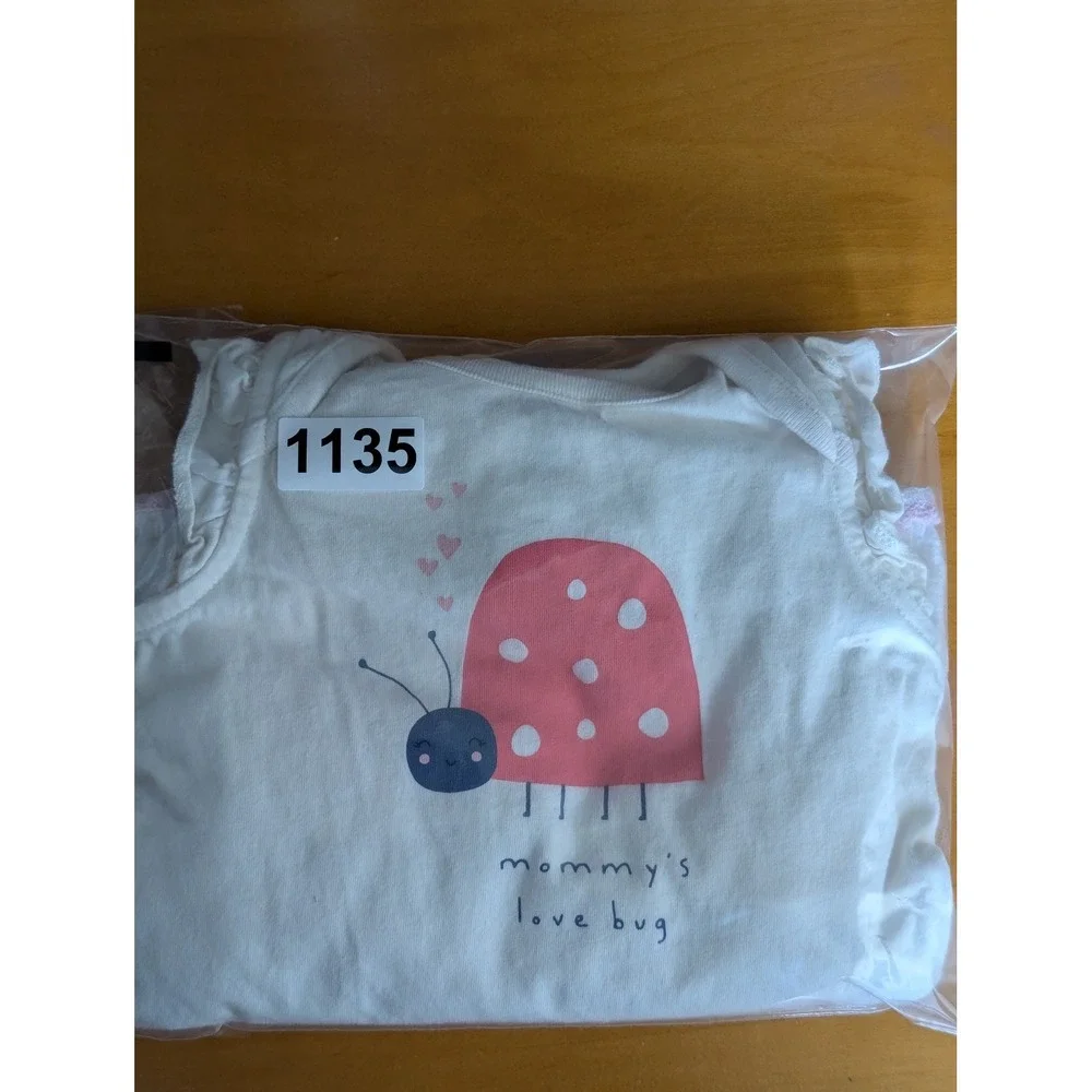 Ralph Lauren & Baby Gap Infant Girl Romper Bodysuit Bundle 3-6 Months White Pink